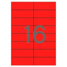 Apli Etiquetas Adhesivas 105x37 mm Inkjet-Láser C-Rectos 16 X 20H Rojo Fluorescente Precio: 9.68999944. SKU: B17BNFLXME