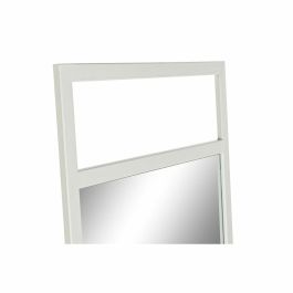 Espejo de pie DKD Home Decor Blanco Metal Espejo Rectangular 30 x 40 cm 39 x 40 x 160 cm