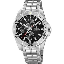 Reloj Hombre Festina F20445/3 Negro Plateado Precio: 139.8899997. SKU: B1B3V2DJBB