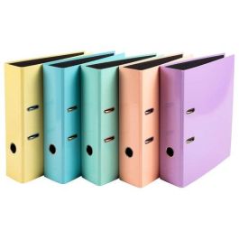 Archivador Palanca Exacompta Prem Touch Aquarel Carton Forrado Rado A4 80Mm Surtido (5 Colores) 10 unidades Precio: 53.85105. SKU: B16LNPMWTZ