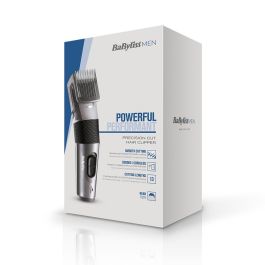 Babyliss E786E Cortapelos Precision Cut Máquina de Cortar Pelo Cuchillas Acero Inoxidable 0.5-24mm para Hombre, 13 longitudes de corte Babyliss E786E Cortapelos Precision Cut Máquina de Cortar Pelo Cuchillas Acero Inoxidable 0.5-24mm para Hombre, 13 longitudes de corte