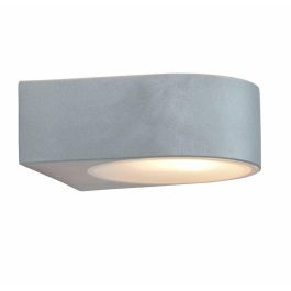 BRILLIANT - TYLER Aplique de exterior - color titanio - metal/vidrio E27 1x60W