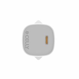Cable USB Celly UPTC1USBC25WCTC Blanco