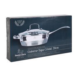 Santa Clara Guisera con tapa 20 cm (2 Unidades)