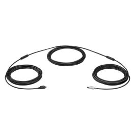 Logitech 939-001490 Cable Extensor para GROUP de 15m Negro