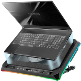 Mars Gaming MNBC-ULTRA Base Refrigeradora para Portátiles 18" - Ventilador 140mm 2400RPM, RGB, Hub USB 4P, 5 Posiciones Ajustable. Mars Gaming MNBC-ULTRA Base Refrigeradora para Portátiles 18" - Ventilador 140mm 2400RPM, RGB, Hub USB 4P, 5 Posiciones Ajustable.