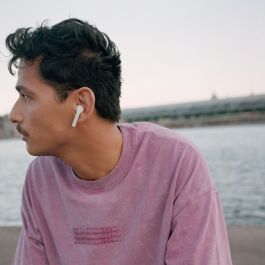 Fresh'N Rebel Auriculares Twins Fuse True Wireless Intra-auditivos con Control Táctil, Asistente Voz y 30 Horas Batería - Gris Hielo