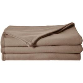 Toison D'Or POLECO Manta Polar 100% Poliéster Taupe 240x260 cm