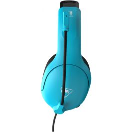 Turtle Beach TBS-8002-25 Auriculares con cable para juegos Airlite Fit con licencia oficial Nintendo Switch, azul neón y rojo