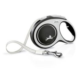 Flexi New Comfort Correa Retráctil para Perro Cinta Negro 8 Metros Talla L hasta 60 kg con Freno Mejorado y Compatible con Accesorios Precio: 32.49999984. SKU: S6102174