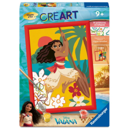 Ravensburger CreArt Kids Kit de Pintar por Números Moana Disney, 18 x 24 cm, a partir de 7 años, 12023229 Precio: 41.624. SKU: B1FEZ9T8BK