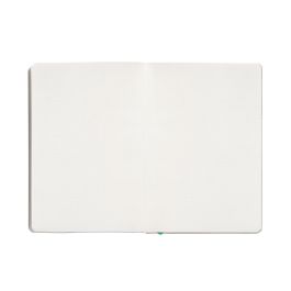 Cuaderno Con Gomilla Antartik Notes Tapa Blanda A5 Hojas Puntos Gris Y Turquesa 80 Hojas 80 gr Fsc