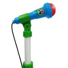 Reig Guitarra y Micrófono de Pie PJ Masks con Amplificador (Altura Regulable)