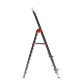 Rolser Escalera 3 Peldaños Aluminio 59 cm Altura Plataforma