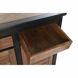 Buffet DKD Home Decor Negro Negro 45 x 86 x 200 cm Buffet DKD Home Decor Negro Negro 45 x 86 x 200 cm