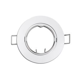 Edm Aro Halogeno Metálico Oscilante Blanco Ø8,4cm