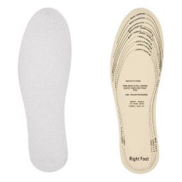 Plantillas Sport Blanco Algodón Látex 9,5 x 29,5 cm (12 Unidades) Plantillas Sport Blanco Algodón Látex 9,5 x 29,5 cm (12 Unidades)