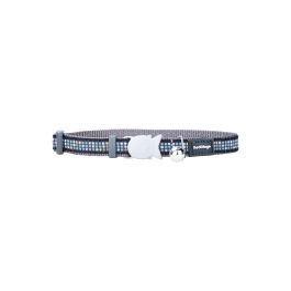 Red Dingo Collar para Gato Modern On Cool Grey de Nylon Ajustable con Cierre de Seguridad y Cascabel 20-32 cm x 12 mm Red Dingo Collar para Gato Modern On Cool Grey de Nylon Ajustable con Cierre de Seguridad y Cascabel 20-32 cm x 12 mm