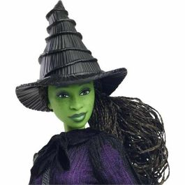 Mattel HXY38 Muñeca Wicked Elphaba con pelo trenzado y múltiples poses Mattel HXY38 Muñeca Wicked Elphaba con pelo trenzado y múltiples poses