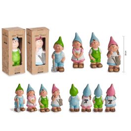 Duende de Cerámica 30 cm Colores Vivos - Azul, Verde, Rosa - Ibergarden (12 Unidades) Precio: 44.79000009. SKU: B1KNBH68SD