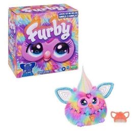 HASBRO Furby Dj Rainbow con +1000 Interacciones, Cuerpo Arcoíris Luminoso, 5 Modos de Juego, Emite Sonidos, Español, 6+ años Precio: 63.78999968. SKU: B1D3XPD99T