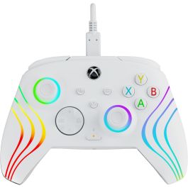 PDP Controller kabelgebunden Afterglow Wave weiß para XBOX Series X