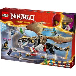 LEGO 71809 NINJAGO Equivale al Maestro Dragón, juguete ninja con 5 minifiguras (Lloyd y Nya)