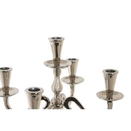 DKD Home Decor Candelabro Glam Plateado 30 x 47 x 30 cm Aluminio Acrilico