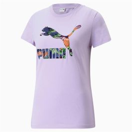 Camiseta de Manga Corta Mujer Puma Classics Lavanda