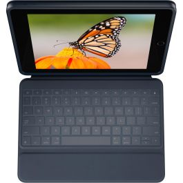 Logitech 920-009992 Rugged Combo 3 Classic Blue – Teclado QWERTZ Suizo con cubierta para Apple iPadOS