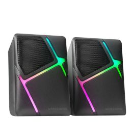 Mars Gaming Altavoces MS-H 10W 2.0 RGB Flow Sonido 3D Surround Conexión Jack USB Negros Precio: 12.50000059. SKU: B183N55RYK