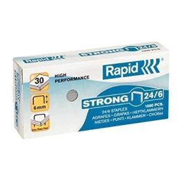 Rapid Grapas Strong 24-6 Grapas Galvanizadas Caja De 1000 Unidades Precio: 0.79000053. SKU: B18Z6JXE75