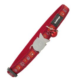 RD style Collar Gato Paw Impress Rojo Ajustable 20-32 cm Nailon Precio: 5.68999959. SKU: S6102933