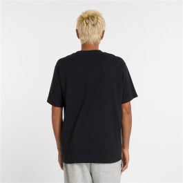 Camiseta de Manga Corta Hombre New Balance Reimagined Graphic 1 Negro 7-8 Años