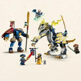 LEGO 71843 NINJAGO Robot Jinete de Dragón de Rogue - Set de construcción para niños de 8 años