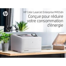HP Impresora Láser Color LaserJet Enterprise M455DN Doble Cara Automática Duplex 3PZ95A Blanca
