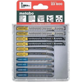 Metabo Juego 10 Cuchillas para Sierras de Calar - Madera Metal Plástico Hojas HCS HSS Precio: 26.49999946. SKU: B1DHDEWJ9D
