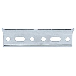 CAMAR Placa Sujeción Pared Sistema Pannello con Freno y Topes Antidescolgamiento 100x26 mm Hierro Zincado