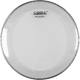 CODE Parche Bombo 16" Blast Transparente