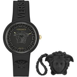 Reloj Mujer Versace MEDUSA POP 3H + VERSACE BLACK SILICON PURSE (Ø 39 mm) Precio: 281.69000013. SKU: B1DCK3NGKP