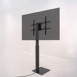 TooQ Soporte de Suelo Giratorio/Rotable FS2286M-B para TV 37-70" hasta 40kg, Negro, Rotación 90°