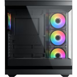 Caja PC - XIGMATEK - META - Torre Media - E-ATX - Vidrio Templado - ARGB - Negro Caja PC - XIGMATEK - META - Torre Media - E-ATX - Vidrio Templado - ARGB - Negro