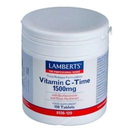 LAMBERTS Vitamina C 1500mg Liberación Sostenida 120 Comprimidos. Apto Veganos y Vegetarianos. Precio: 40.59. SKU: B1E24MRTXJ