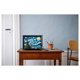 Lego Ideas 21333 Vincent Van Gogh - Lienzo de la Noche Estrellada Lámina Artística 3D - 2316 Piezas