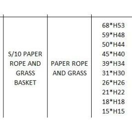 DKD Home Decor Macetero Urban Bicolor Fibra 68 x 68 x 53 cm Set de 10