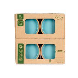 Set 4 Cazuelas Barro 16 Cm Color Azul La Dehesa (6 Unidades) Set 4 Cazuelas Barro 16 Cm Color Azul La Dehesa (6 Unidades)