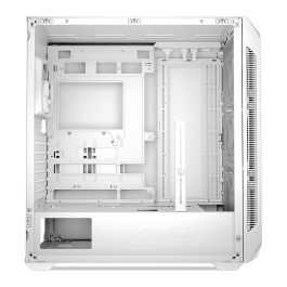 SHARKOON AK5G RGB Caja PC Midi Tower ATX Blanco con Iluminación RGB y Panel de Cristal Templado