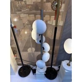 DKD Home Decor Lámpara Pie Moderno 20 x 81 x 20 cm Mármol Cristal