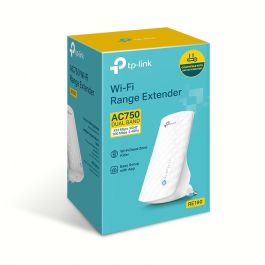 TP-Link RE190 Repetidor Wi-Fi Extensor de Cobertura AC750 Doble Banda 2.4/5GHz (433 Mbit/s)