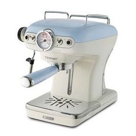 Ariete Cafetera Espresso Vintage 1389/15 Azul 900W para 2 Cafés Molido o Pastilla Precio: 137.59000024. SKU: S7604599
